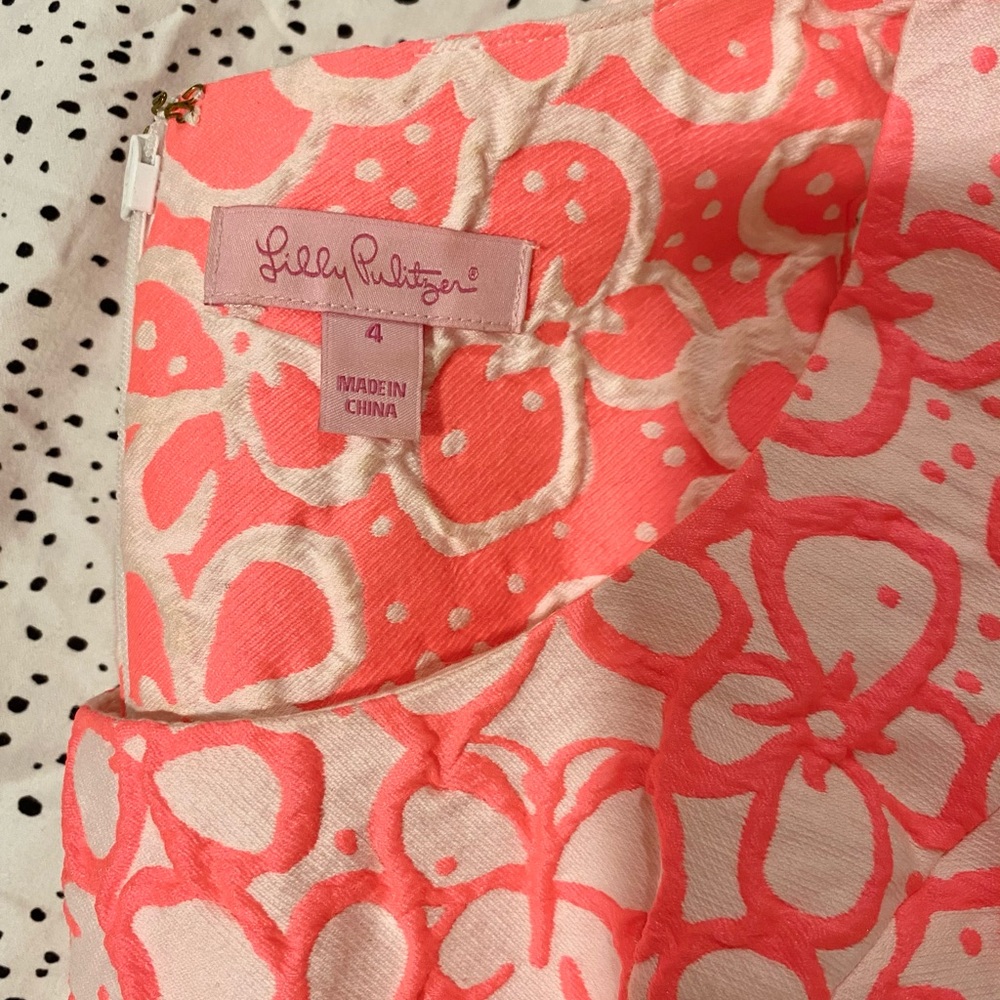 Lilly Pulitzer Neon Floral Dress